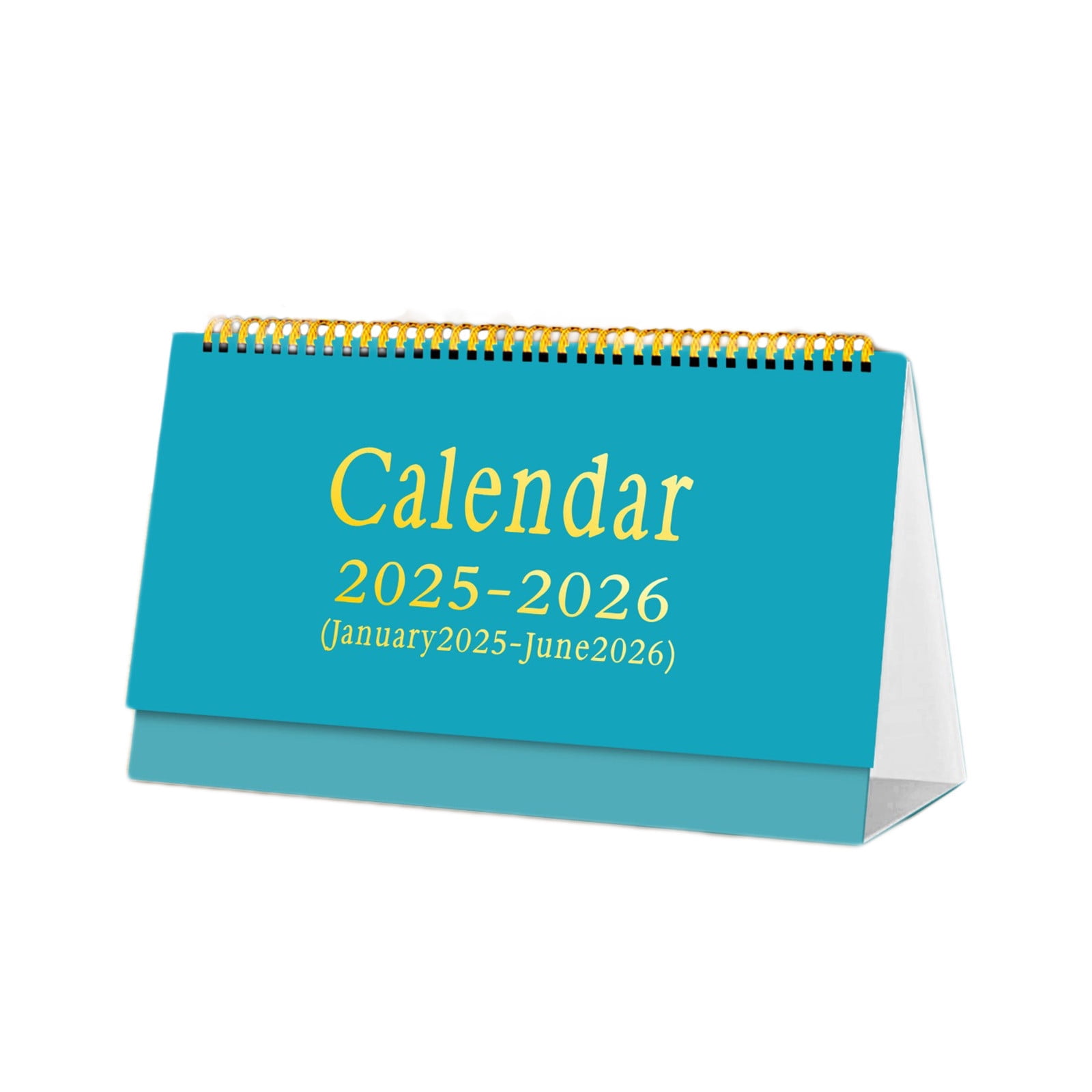 Zmeidao 2025 Desk Calendar, Standing Desk Calendar from Jan.2025 to Jun.2026, 18 Months, Small