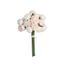 Zmeidao 27 Heads Artificial Roses Flowers Silk Rose with Stem Fake Rose Bouquets for Wedding Valentines Home Decoration