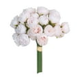 thumbnail image 1 of Zmeidao 27 Heads Artificial Roses Flowers Silk Rose with Stem Fake Rose Bouquets for Wedding Valentines Home Decoration, 1 of 7