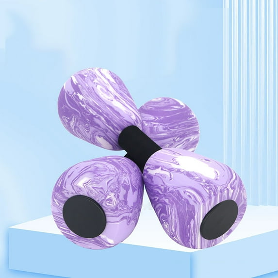 Zmeidao 2Pcs Aquatic Exercise Dumbbells, Water Weights Exercise Fitness Equipment Dumbbells, Pool Resistance Swimming Training for Adults/Men/Women