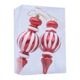 thumbnail image 1 of Zmeidao 2Pcs Christmas Ornaments, Hanging Christmas Finials Ornaments for Christmas Tree Decoration Holiday Decor, 1 of 9