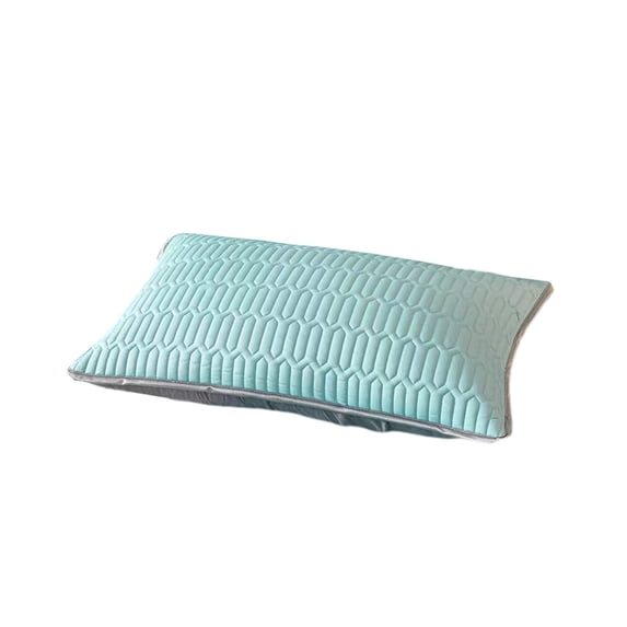 Zmeidao 2Pcs Cooling Pillowcase, Cool Silk Latex Pillow Cover 18.89×29.1inch Soft Comfortable Machine Washable Pillow Case