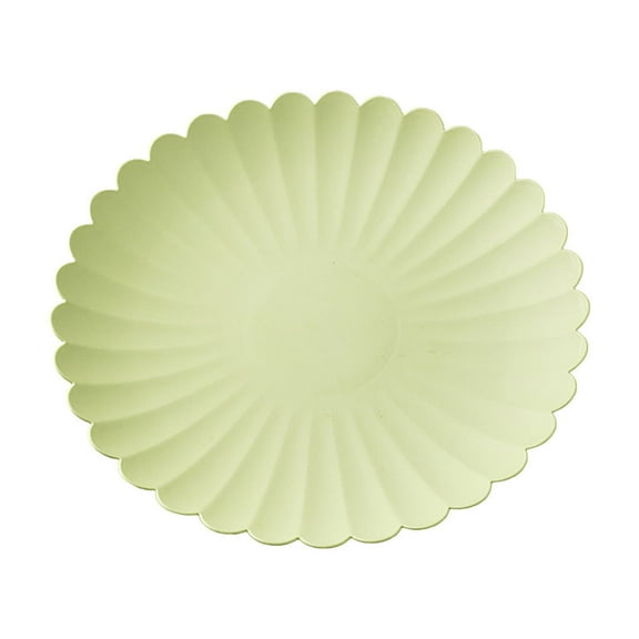 Zmeidao 2Pcs Flower-Shaped Appetizer Plates, Dessert Salad Plates, Small Plates, Serving Dishes for Cake, Snack, Ice Cream, Waffles, 6.5inch