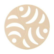 Zmeidao 2Pcs Trivets for Hot Dishes, Silicone Hot Pads Pot Holders for Kitchen, Heat Resistant Non-Slip Silicone Mat for Hot Pots and Pans, Countertop, Table, Easy to Clean