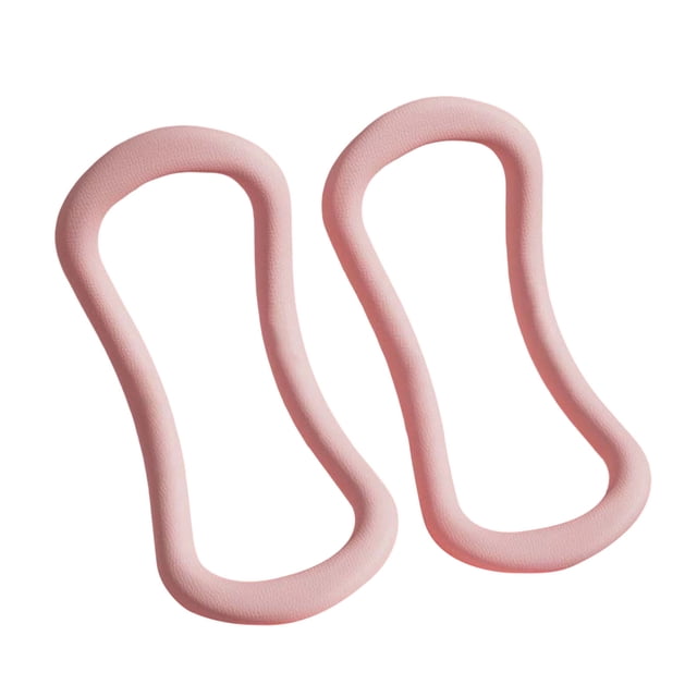Zmeidao 2Pcs Yoga Ring, Portable Workout Tool for Posture Correction, Back Pain Relief & Muscle Strengthening