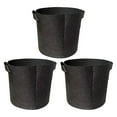 thumbnail image 1 of Zmeidao 5 Gallon Plant Grow Bags, 3Pcs Planter Pot with Reinforced Handles, Planting Bags for Healthy Root Growth, Vegetables, and Flowers, 1 of 5