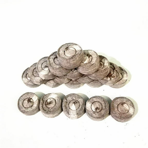Zmeidao 50 Pcs (30mm) Peat Pellets for Seedlings, Compressed Seed Starting Plugs Pallet Potting Soil Block, Seed Starter Pellets Soil Pods for Planting Flowers, Herbs and Vegetables