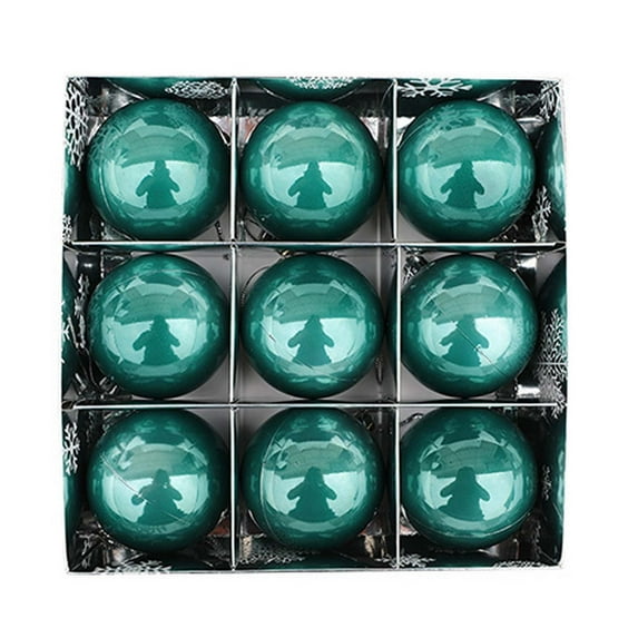 Zmeidao 9Pcs 2.36in Christmas Ball Ornaments Shatterproof Christmas Decorations Tree Balls for Birthday Xmas Holiday Wedding Party Decorations