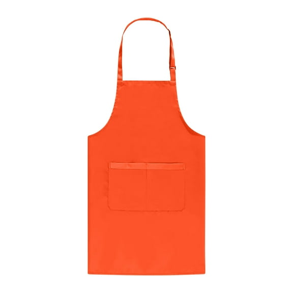 Zmeidao Adjustable Bib Apron with 2 Pockets, Kitchen Aprons for Women Men Chef