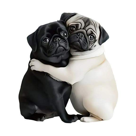 Zmeidao Adorable Dog Acrylic Car Air Vent Fragrance Diffuser, Air Freshener Decorative Accessories, Cartoon Scented Diffuser Clip for Cars Interior Accessory