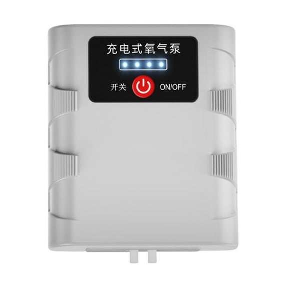 Zmeidao Aquarium Air Pump, USB Rechargeable Oxygen Pump Fish Tank Air Pump, Live Bait Bucket Aerator Pump for Outdoor Fishing and Power Outages