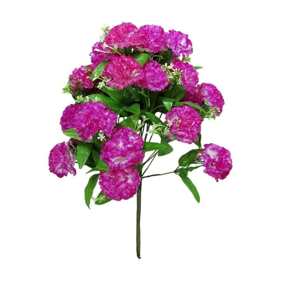 Zmeidao Artificial Flowers Carnation Flower, Fake Carnation Real Touch Silk Flowers with Stems for Wedding, Home Office Garden Decoration, Table Centerpieces, Mothers Day Gifts