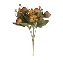 Zmeidao Artificial Flowers Fake Rose Bouquets for Wedding Arrangement, Table Centerpiece, Home Office Party Decorations