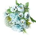 thumbnail image 1 of Zmeidao Artificial Flowers, Hydrangea Peony Bouquet Decor Fake Bouquet Faux Floral Arrangements Dining Table Centerpieces for Bridal Wedding Party Decor, 1 of 4