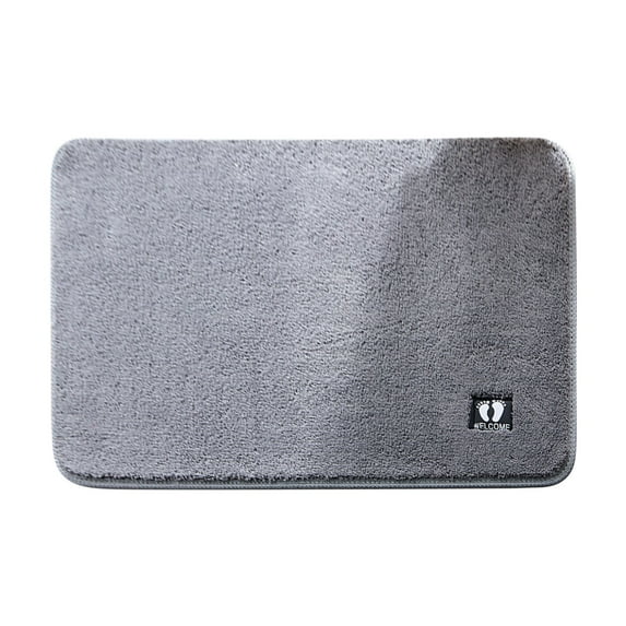 Zmeidao Bath Mats Rug, Soft Non Slip Super Absorbent Quick Dry, Bathroom Floor Mats for Infront of Bathtub Shower Room Kitchen Sink Doormat, Washing Machine, 15.7x23.6in