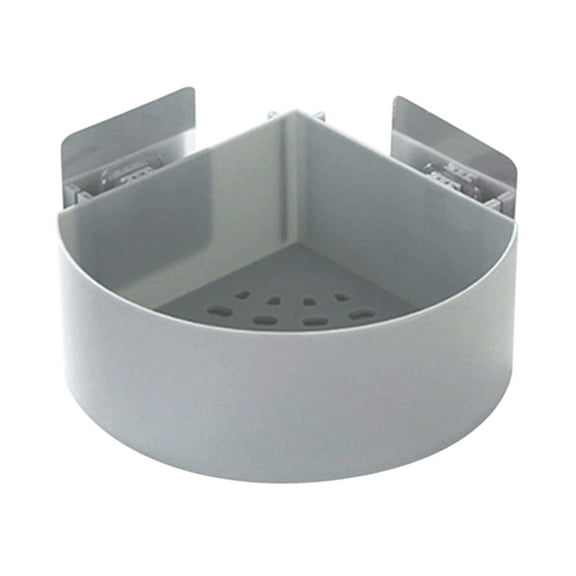 Zmeidao Bathroom Corner Shelf, Wall Mounted Bath Shelves Shower Caddy Storage Rack Shower Organizer Corner Shelf No Drilling