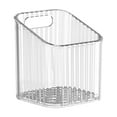 thumbnail image 1 of Zmeidao Bathroom Storage Organizer Bins, Adhesive Shower Organizer Clear Storage Basket for Wall, Refrigerator, Kitchen, Bathroom, Countertops, 1 of 6