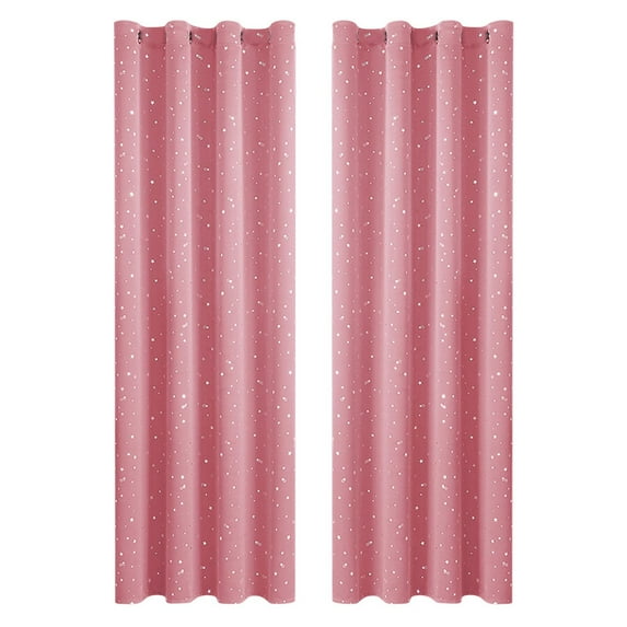 Zmeidao Blackout Curtain for Living Room, Thermal Insulated Curtains, Full Light Shading Sliding Door Drape Room Divider for Living Room/Bedroom