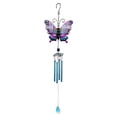thumbnail image 1 of Zmeidao Butterfly Wind Chime for Outside, Butterfly Wind Chimes Hanging Sculpture for Porch, Patio, and Garden Decoration, Birthday Gifts for Mom Grandma Wife, 1 of 5