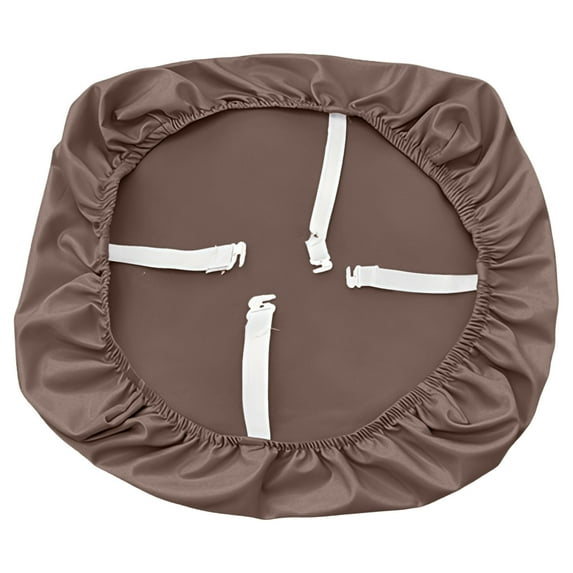 Zmeidao Chair Seat Covers, Pu Leather Waterproof Dining Chair Covers, Removable Stretch Chair Protector Seat Cushion Slipcovers for Home, Kitchen