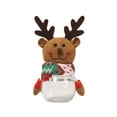 thumbnail image 1 of Zmeidao Christmas Candy Jars, Santa Claus Snowman Elk Clear Plastic Cookie Chocolate Jar, Food Storage Container for Gifts Holiday Party Favor Supplies, 1 of 4