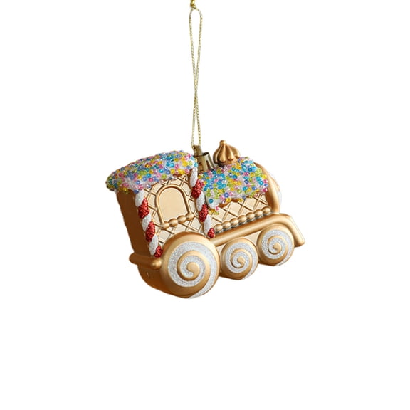 Zmeidao Christmas Hanging Ornaments, Plastic Hanging Decoration Christmas Decor, Ideal for Christmas Tree, Holiday Centerpiece, Party Supplies, and Home Decor