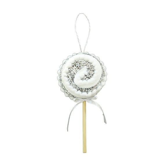 Zmeidao Christmas Lollipop Ornaments, Pastel Color Candy Christmas Tree Hanging Ornaments for Xmas New Year Birthday Home Party Supplies