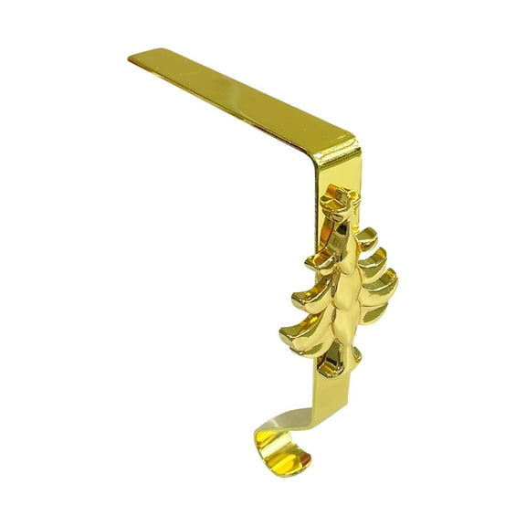 Zmeidao Christmas Stocking Holders for Mantle, Christmas Stocking Hangers, Stocking Hooks for Fireplace Stocking Metal Clip for Christmas Decoration