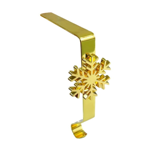 Zmeidao Christmas Stocking Holders for Mantle, Christmas Stocking Hangers, Stocking Hooks for Fireplace Stocking Metal Clip for Christmas Decoration
