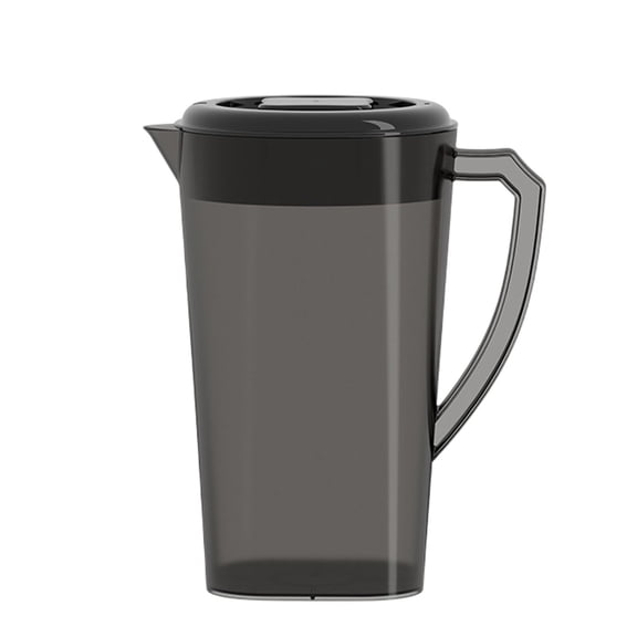 Zmeidao Clear Plastic Pitcher with Lid, Iced Tea Pitcher for Fridge, Drink Pitcher for Juice Iced Tea and Beverages