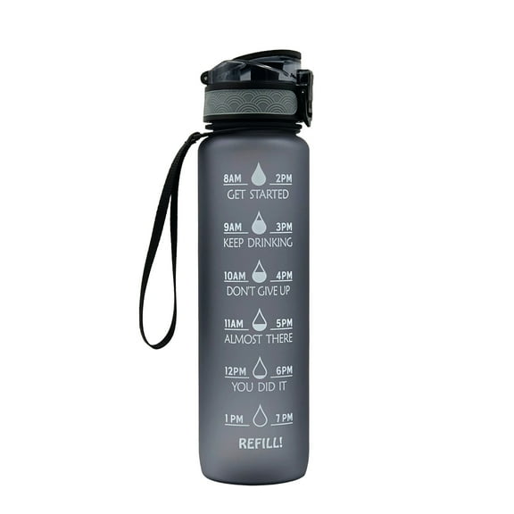 Zmeidao 1L Outdoor Sports Bottle Portable Leak-Proof Hiking Camping Bottle