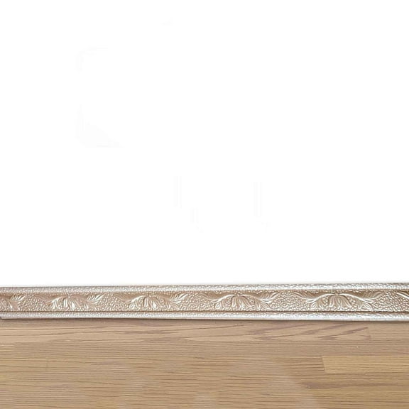 Zmeidao 1pc Self-adhesive Three-dimensional Wall Edging Strip Border Wall Decor (4cmx2.3m)