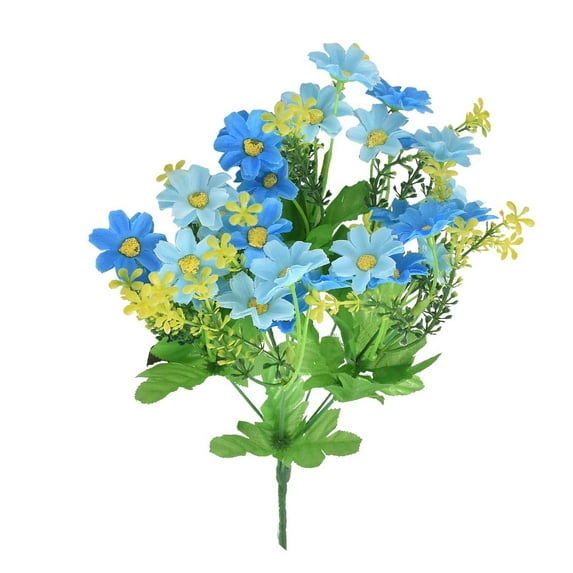 Zmeidao 28 Bundles Daisies Artificial Flowers, Colorful Daisy Plant Bouquet for Home Table Centerpieces Decoration