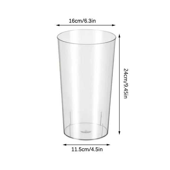 Zmeidao Acrylic Vases Cylinders Transparent Acrylic Flower Barrel Flower Shop Flower Barrel Flower Tube Plastic Cylindrical Flower Vases Decorative Centerpiece for Home or Wedding