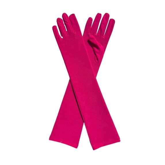 Zmeidao Adult Over Elbow Stretch Long Spandex Opera Gloves