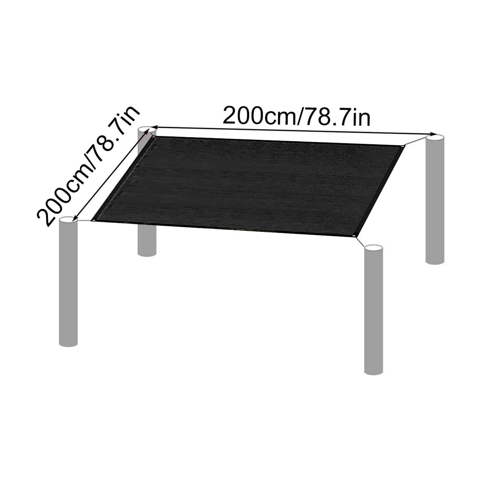 Zmeidao Black Shade Cloth, Shade Mesh Thickened Encrypted Mesh ...