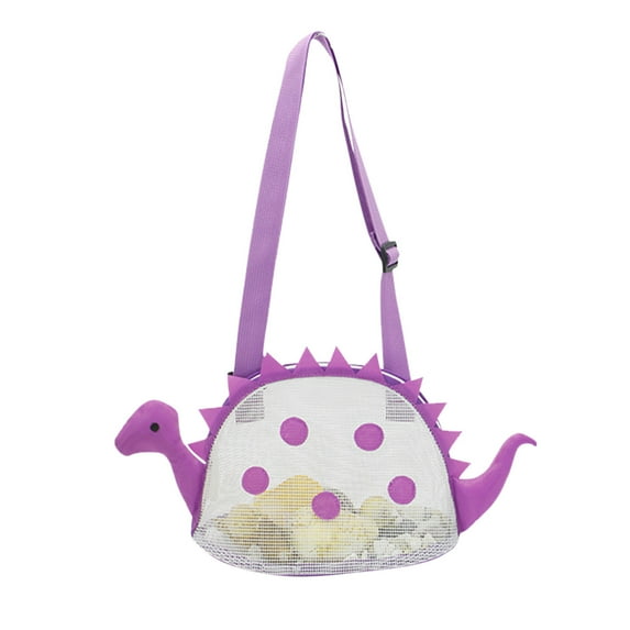 Zmeidao Color Children's Beach Bag Toy Storage Mesh Bag Small Messenger Bag