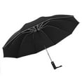 thumbnail image 1 of Zmeidao Compact Travel Umbrella Windproof Stick Umbrella Protection Umbrella 10 Rib Steel Umbrella Stand, 1 of 7