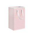 thumbnail image 1 of Zmeidao Contracted Style Stripe Dirty Clothes Basket Folding Ftorage Bag, 1 of 3