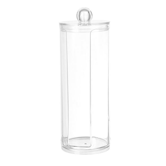 Zmeidao Cosmetic Cotton Pad Holder, Makeup Cotton Rounds Holder, Storage Box Cotton Stick Container Cosmetic Pads Dispenzer Acrylic Cosmetic Organizer Cotton Pad Dispenser