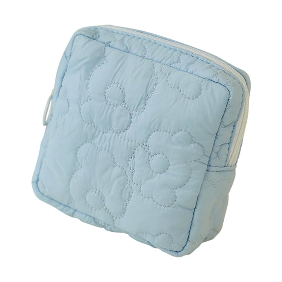 Zmeidao Cute Sanitary Napkin Storage Bag with Zipper, Travel Portable Coin Purse Student Carry Aunt Tampon Storage Bag, Period Kit Bag Feminine Product Pouch for Girls