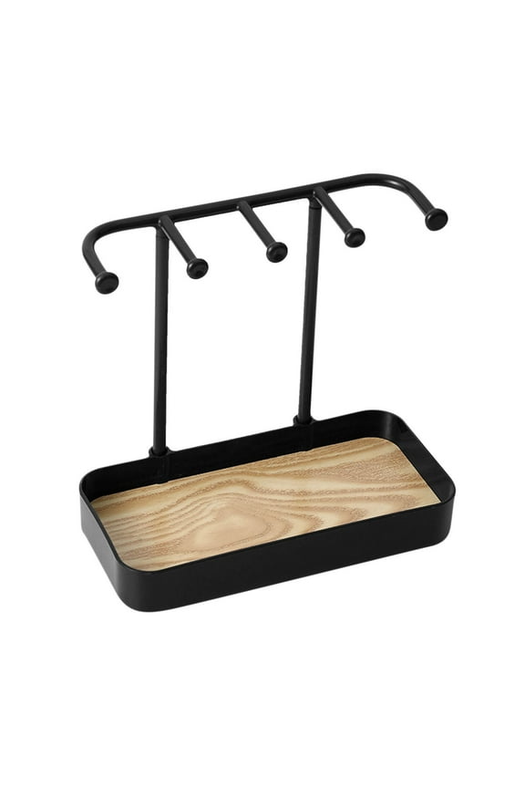Detachable Desktop Jewelry Display Rack, Dressing Table Storage Box, Jewelry Tray, Hanging Bracelet Necklace Rack