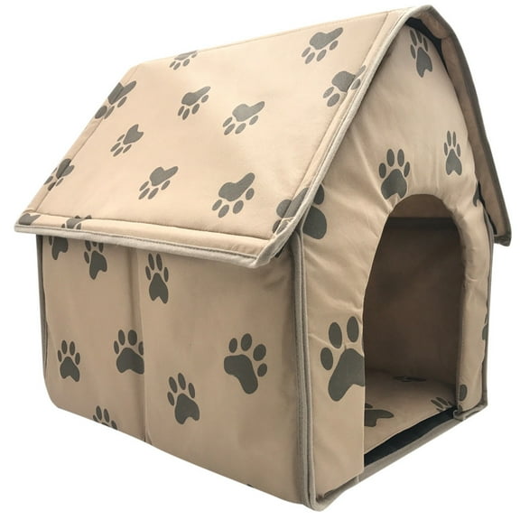 Zmeidao Foldable Dog House Small Pet Bed Tent Kennel Indoor Portable Trave