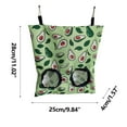 thumbnail image 1 of Zmeidao Guinea Pig Feeder Bag Rabbit Feeder Storage Feeder Bag Hanging Feeder Sack With 2 Holes For Rabbit Guinea Pig Hamsters, 1 of 5