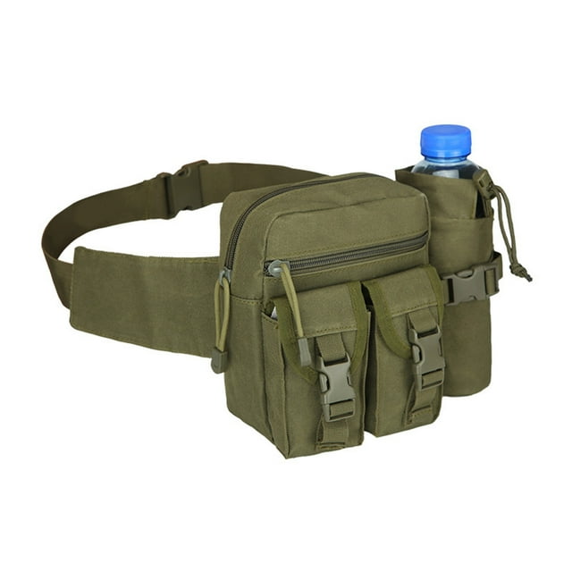 Zmeidao Clearance Multi Functional Waist Pack, Single Shoulder Hip Belt Bag Packs Water Waist Bag Pouch Hiking Climbing Outdoor Bumbag With Water Bottle Pocket