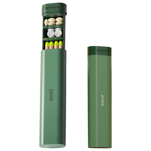 Zmeidao Multi-function Storage Box Portable 7-day Medicine- Box Compact And Convenient