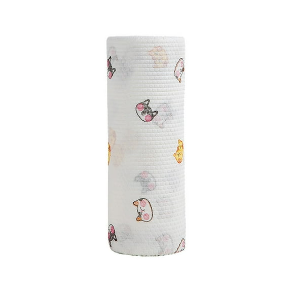 Zmeidao New Disposable Cleaning Cloth, Household & Kitchen Towels, Paper Dishcloth Cleaning Tools, Multi Purpose Disposable Cleaning Towels