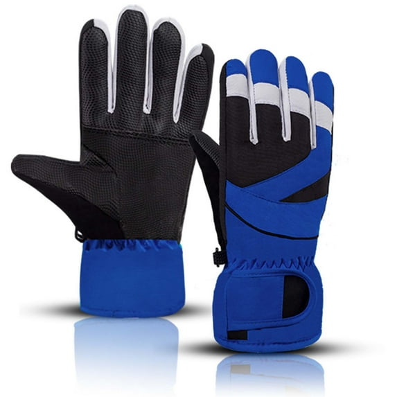 Zmeidao Outdoor Winter Children's Ski Gloves, Warm And, Student Skating Riding Gloves