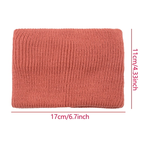 Zmeidao Pure Color Double-layer Knitted Headband Woolen Headband Wash Yoga Hair Accessories Wide Sports Headband