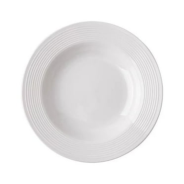 Zmeidao Clearance Pure White Design Household Western Food Plates, Pasta Plates, Hotel Restaurant Tableware, Meal Plates, Dish Plates